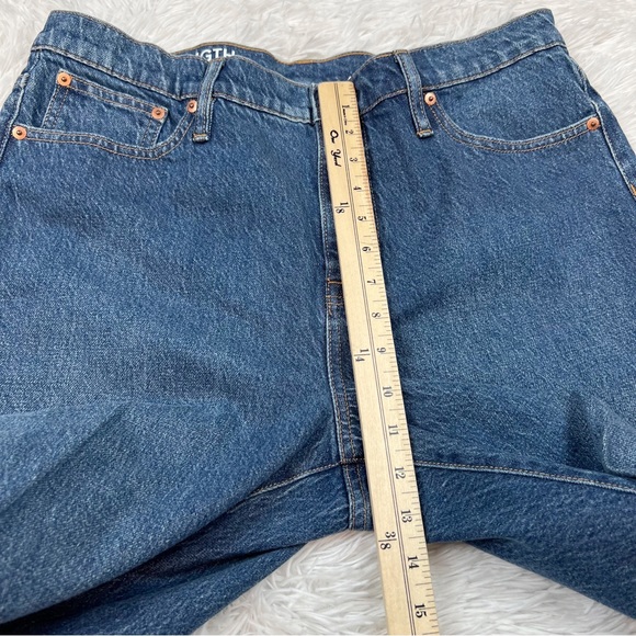 J Crew New high rise full length Demi-boot jeans in Kamari wash raw hem - Picture 8 of 12